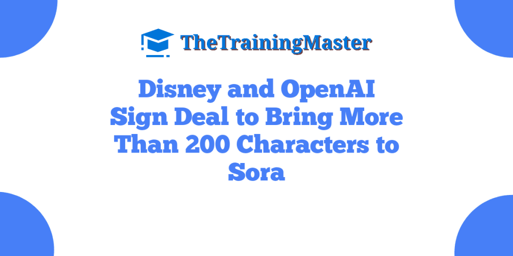 Disney and OpenAI Sign Deal to Bring More Than 200 Characters to Sora